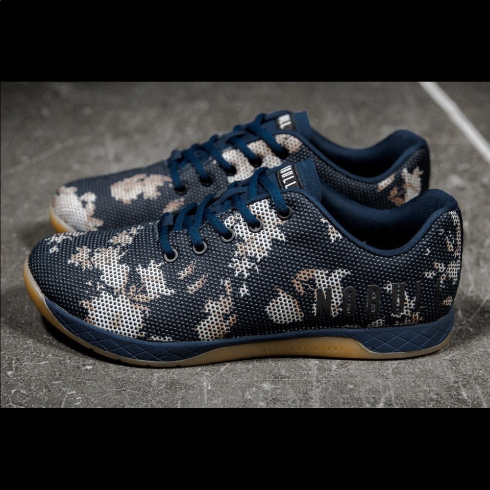 NoBull Dark Floral Trainer